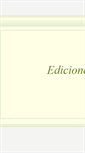 Mobile Screenshot of edicionesvitruvio.com